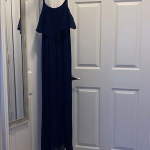 Blue gorgeous sun maxi dress